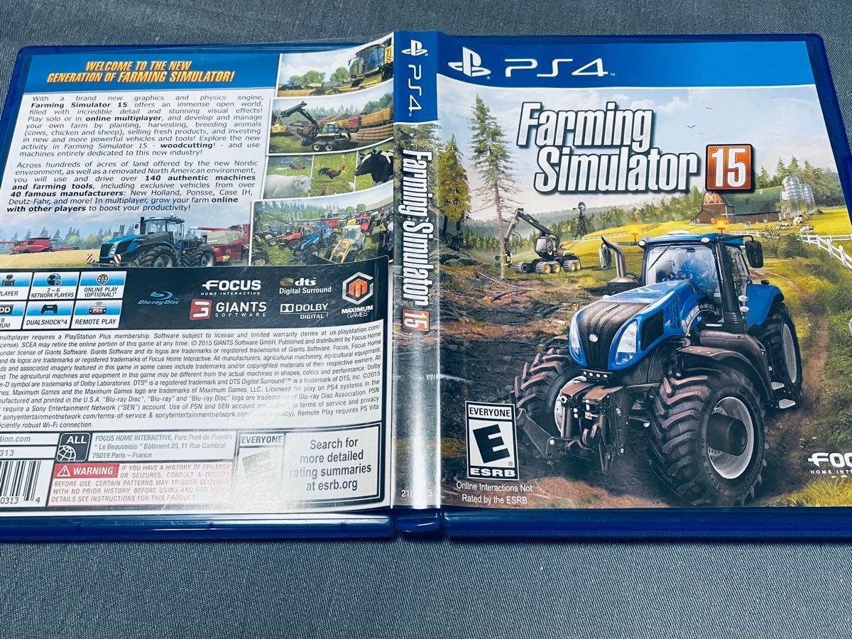 【PS4】Farming Simulator 15 北米版