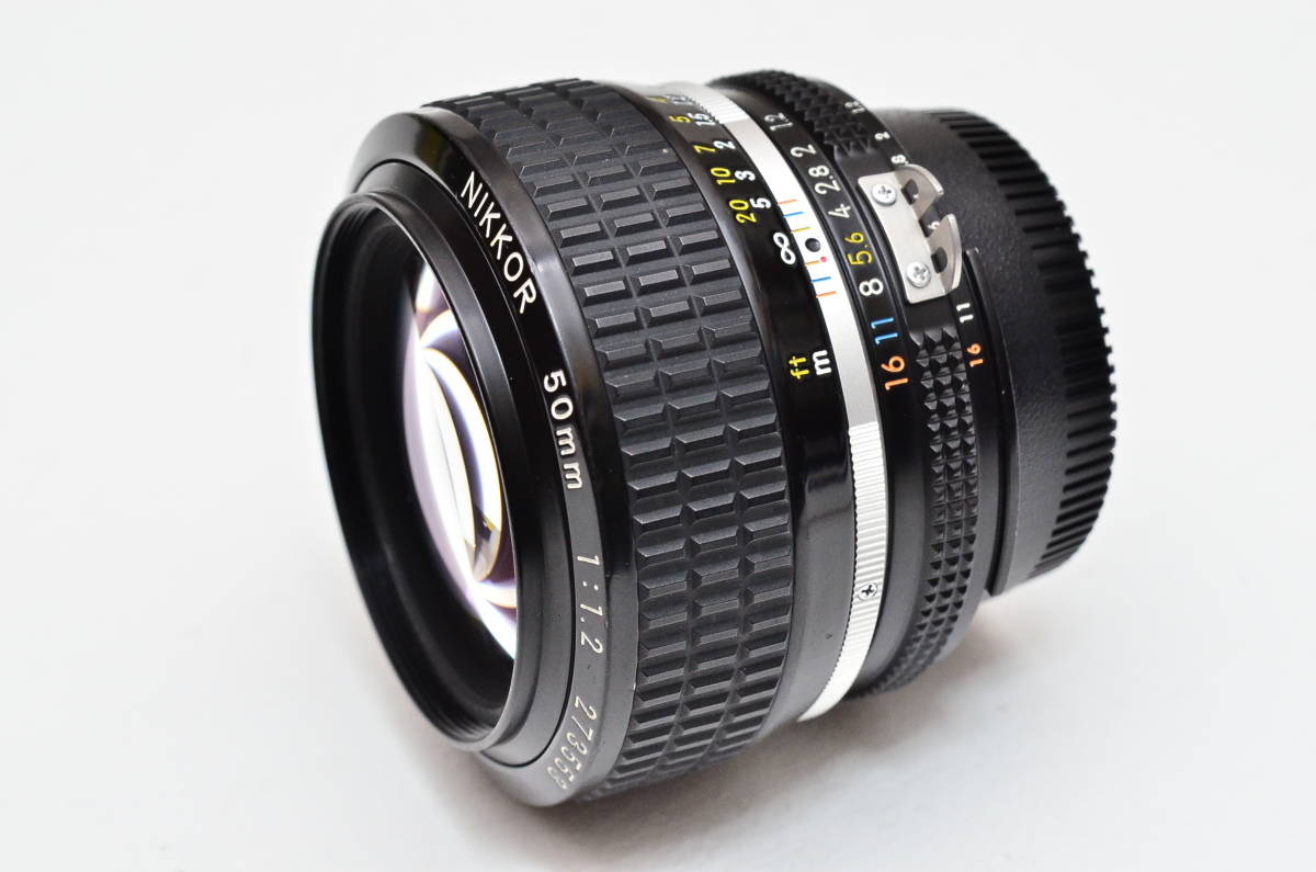 Nikon Ai Nikkor 50mm F1.2S 美品 レンズ交換整備済