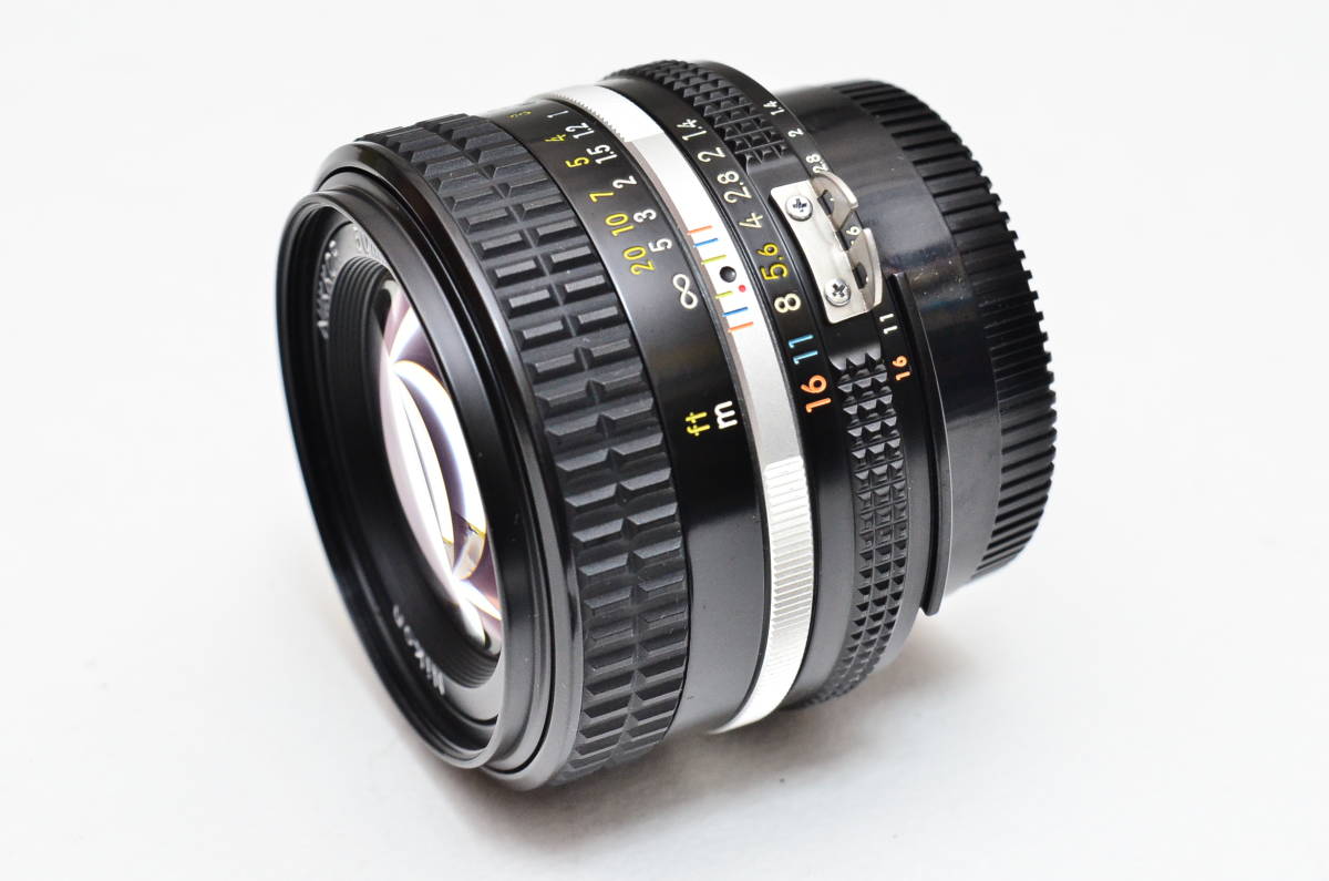 NEW限定品 Nikon Ai Nikkor mmF1.4S 美品 # ニコン