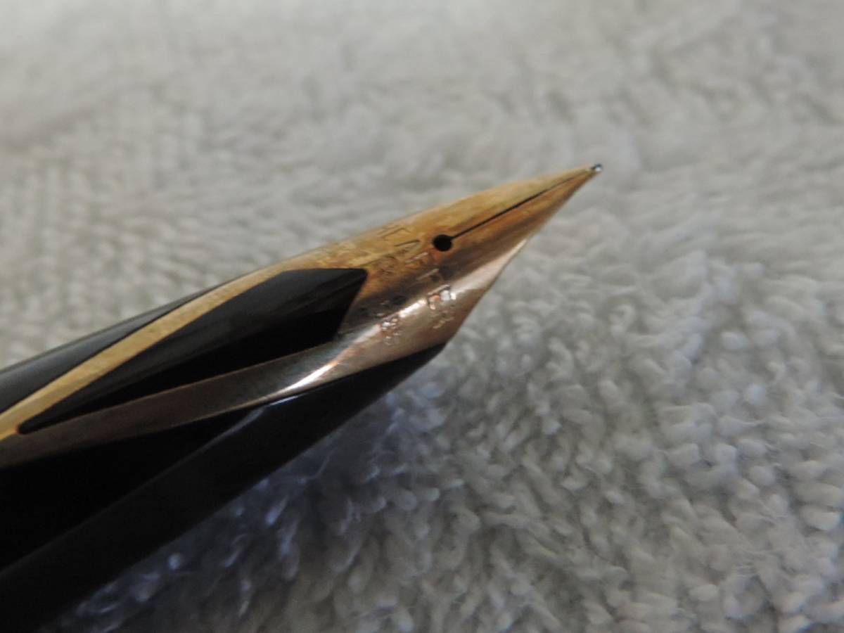 ビッグサイズ・中古品・美品・シェーファー万年筆・ペン先F・金14K 585