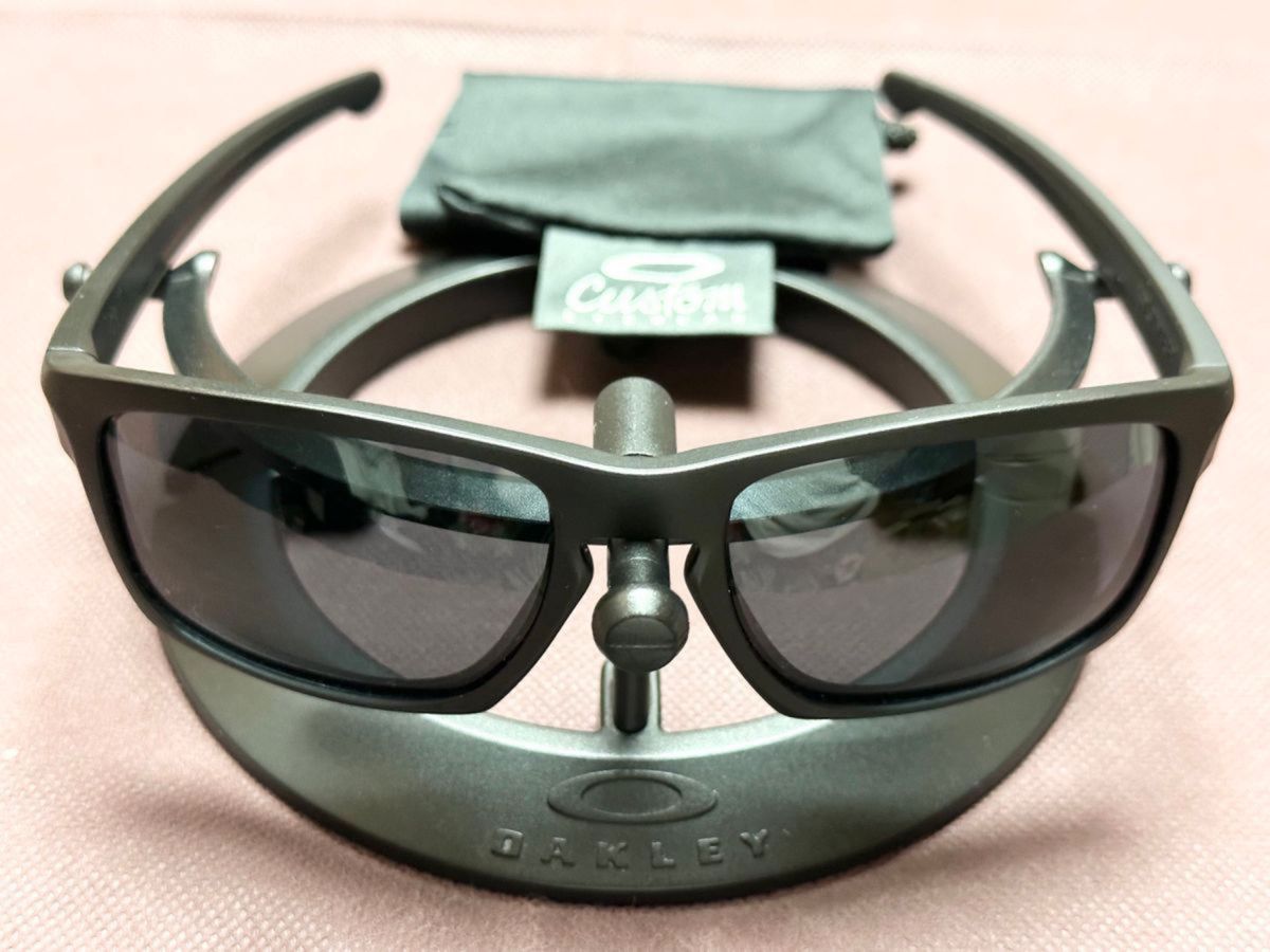 美品/偏光/ OAKLEY SLIVER CUSTOM スリーバー カスタムマットブラックフレーム。