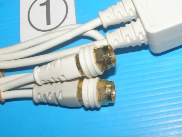 (1)*OHM ohm electro- machine UV+CS/BS splitter ( postage :185 jpy ~)