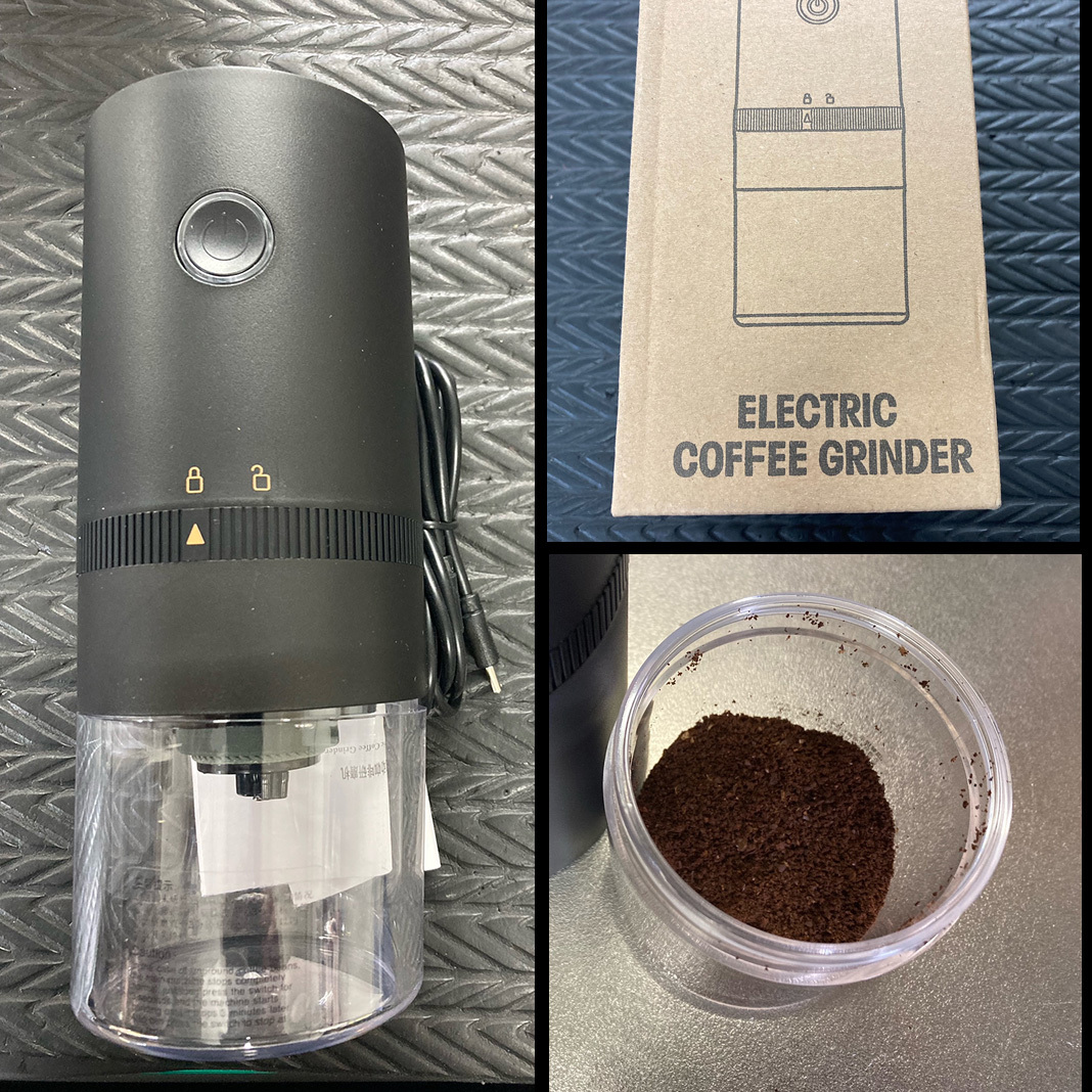 [ новый товар ] электрический кофемолка одним движением USB производства беспроводной осмотр ) кофе бобы шлифовщик офис уличный кемпинг карниз мобильный 