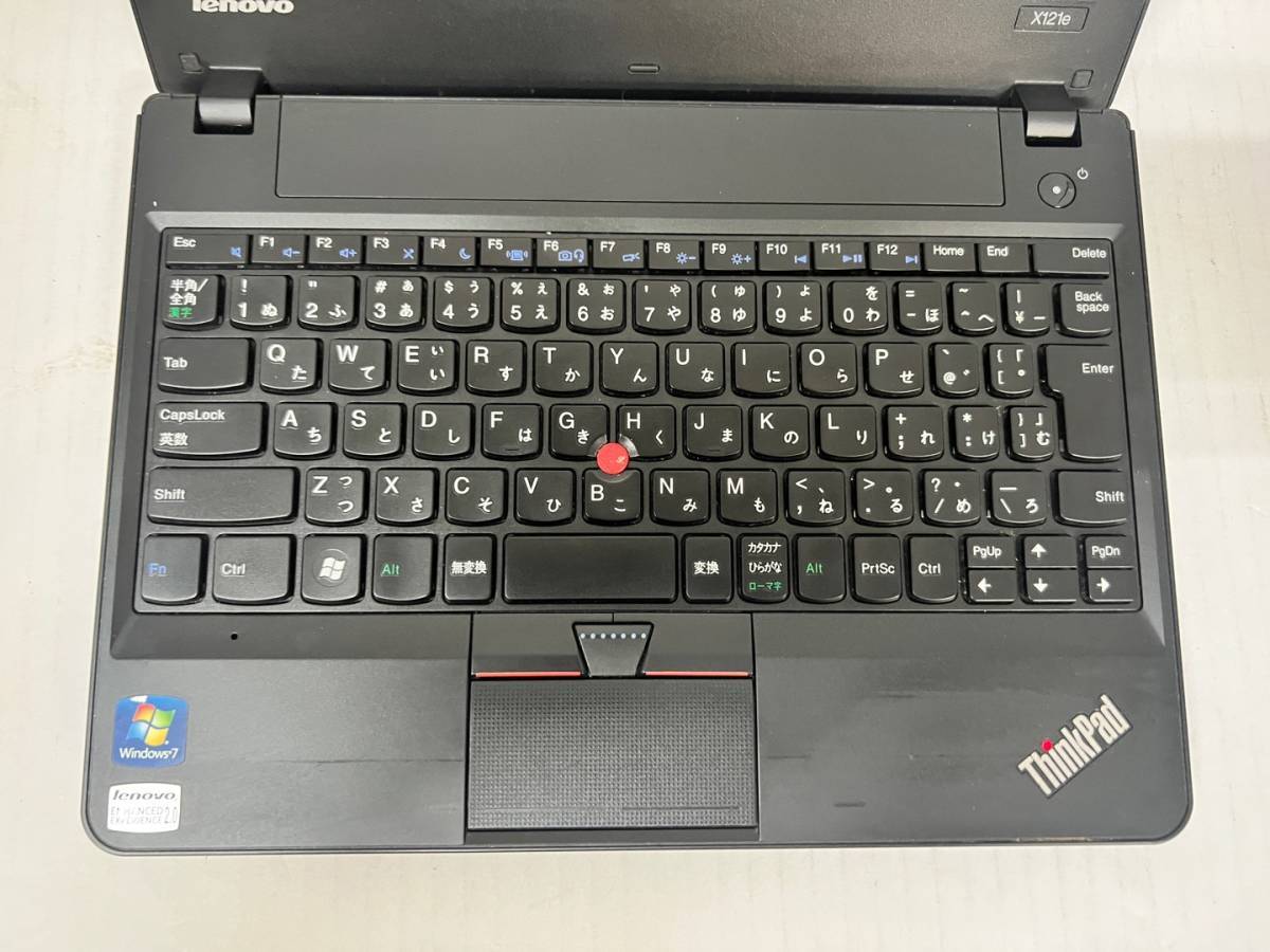 ★LENOVO ThinkPad X121e CPU不明 メモリ2GB ★BIOSロック★0914_画像4