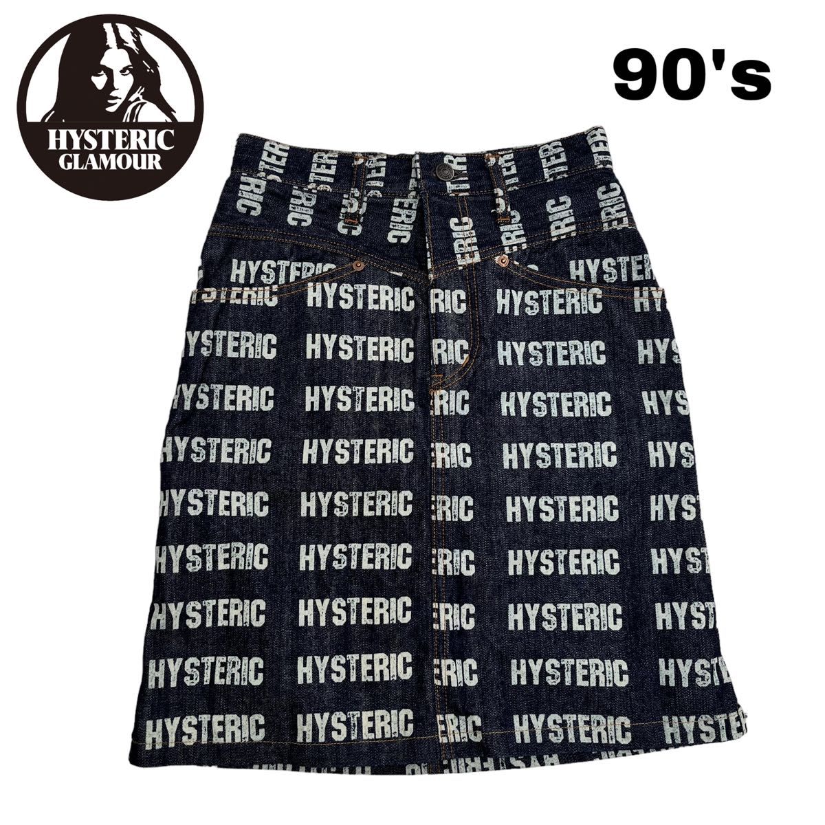 ヒステリックグラマー90's 00初期 カーディガン HYSTERIC GLAMOUR 旧