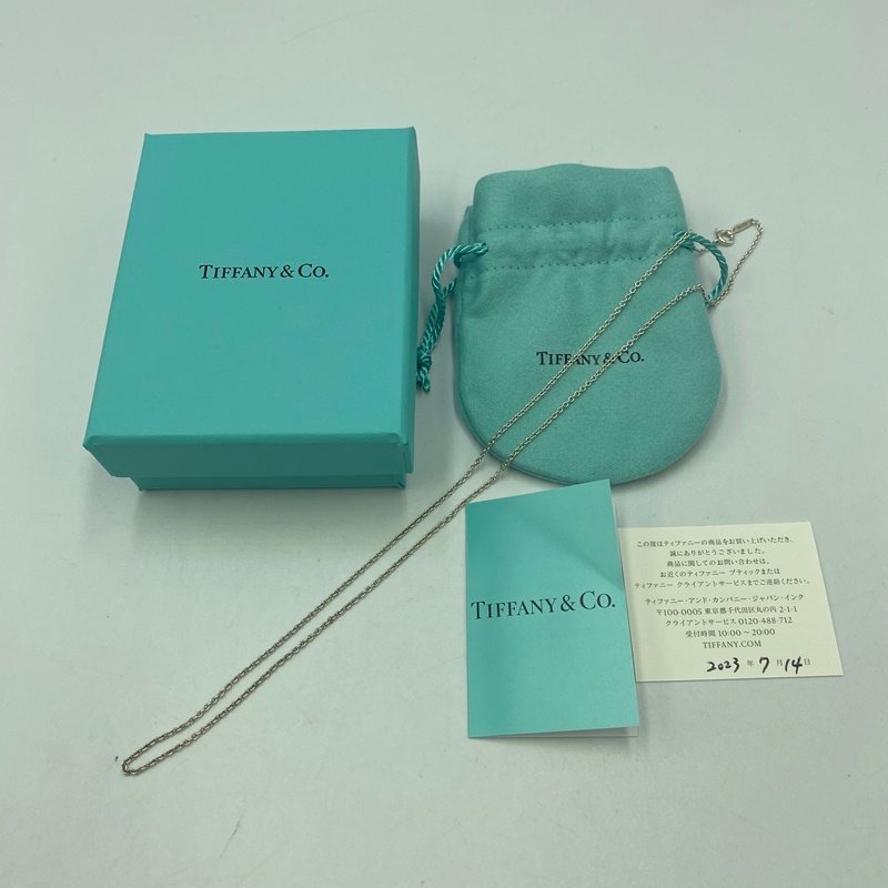 ブランド品専門の Y290 1円 ヴィンテージ Tiffany&Co ネックレス