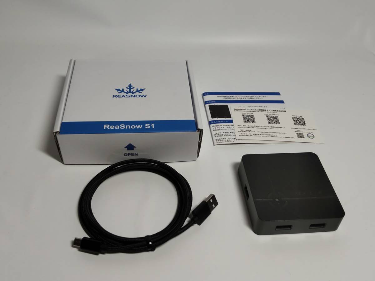 【美品】 ReaSnowS1 PS5対応 ゲーミングコンバーター アンチ