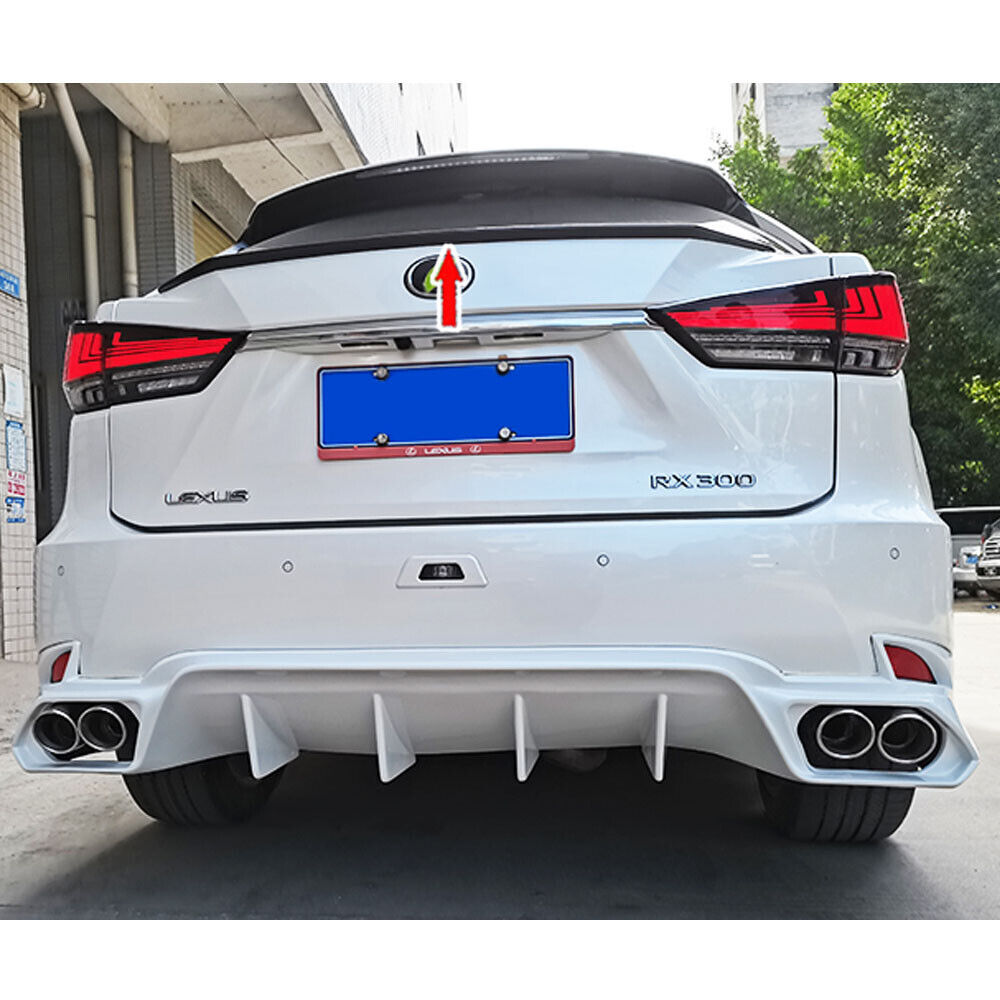  Lexus AL20 type RX RX200t RX300 RX450h rom and rear (before and after) period 2015-2022 foundation color less rear tail lamp gate spoiler T