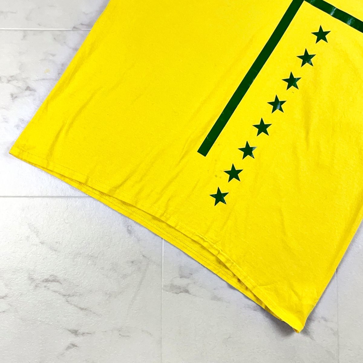 NO ID. No ID передний черный Sprint футболка tops мужской желтый цвет желтый зеленый зеленый размер 3*HC819