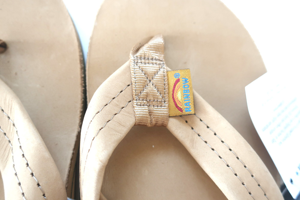 (L)アメリカ製レインボーサンダルRainbow Sandal Premier Leather Double LayerダブルレイヤーSierra BrownシエラブラウンUSAの画像5