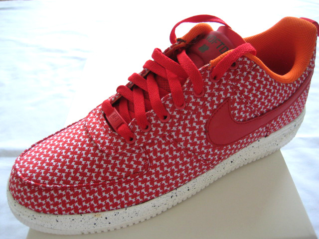29.0cm (29cm)Nike Lunar Force 1 Low Undefeated 652805-660 UNIVERSITY RED/SAIL/UNIVERSITY RED