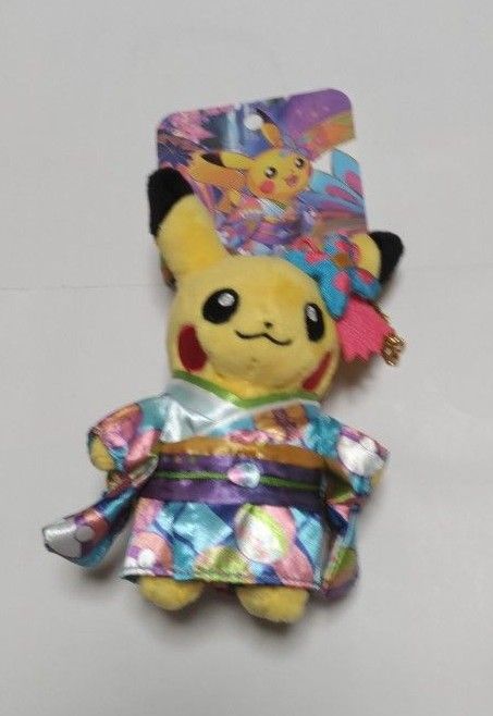 ポケモンセンターオリジナル マスコット 加賀着物のピカチュウ ポケモンセンターカナザワ