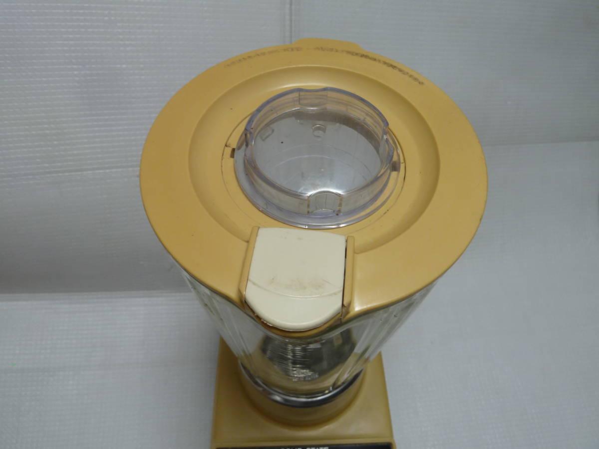 [ present condition goods ] National electric mixer MX-510G shape Showa Retro hood mixer 