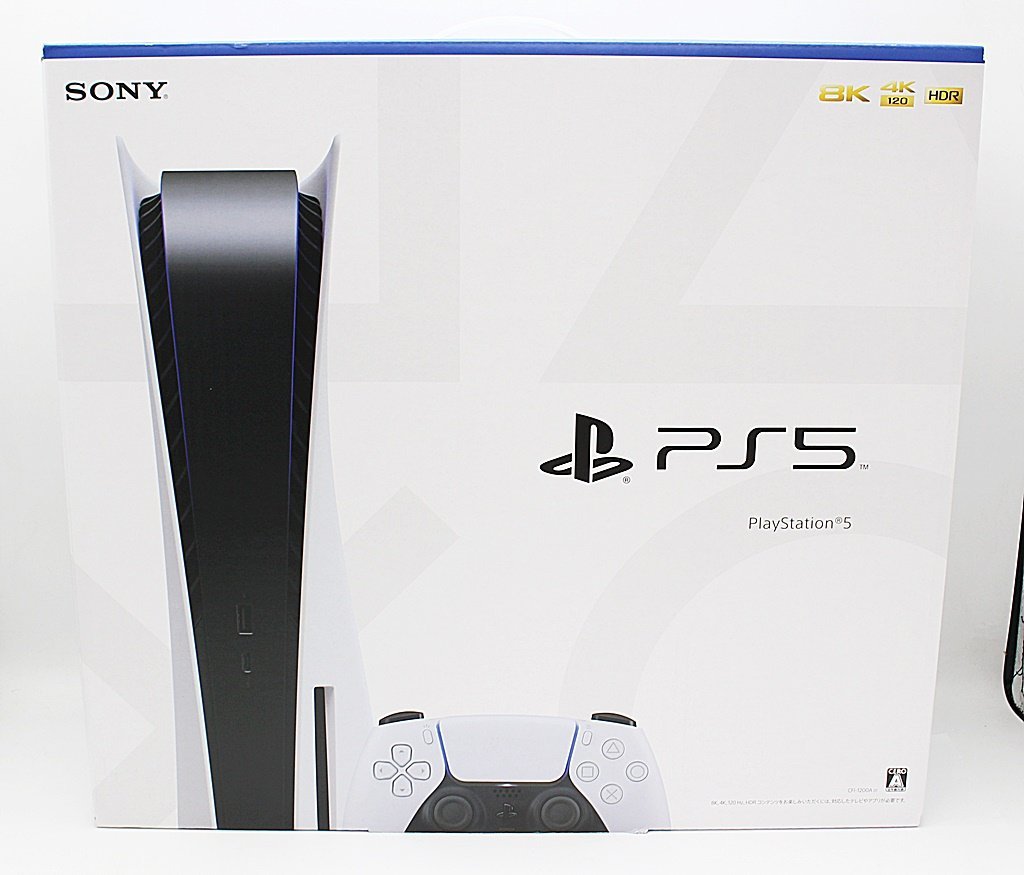 1円【未使用】PlayStation5 PS5 本体 CFI-1200A01 ディスクドライブ