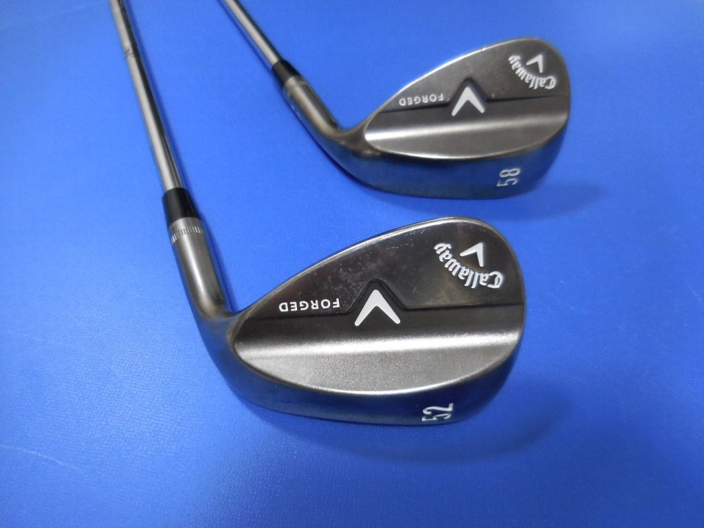 安心発送】 ウェッジ ○フォージド 2本セット 52AW+58SW 中古