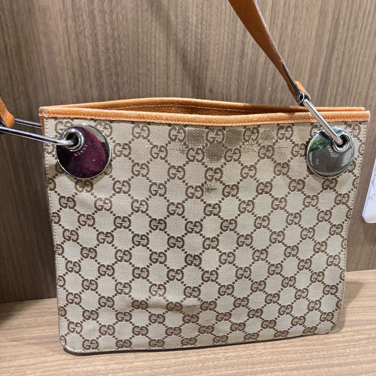 Gucci（グッチ）GGキャンバス ショルダーバッグ Yahoo!フリマ（旧）-