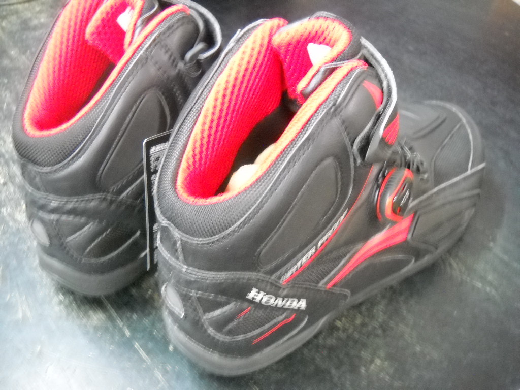 ★未使用 HONDA ホンダ BOA RIDING SHOES 0SYTT-X71-K BOA ライディングシューズ 黒 ブラック 25.5cm ★_画像2