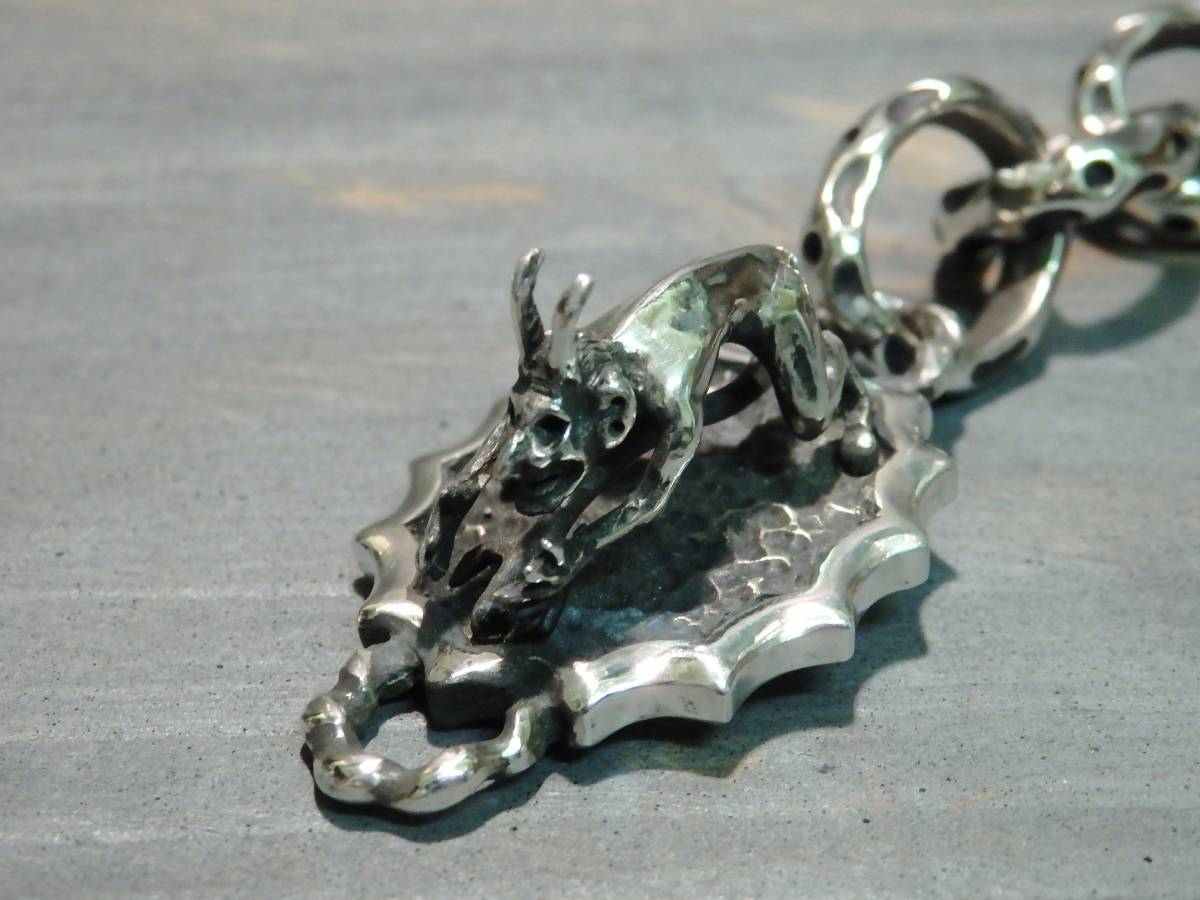  Skull цепочка для ключей Anne k 10 знак . серебряная цепь серебряный аксессуары цепочка для ключей De Ville Skull крюк SILVER925 новый товар не использовался быстрое решение 