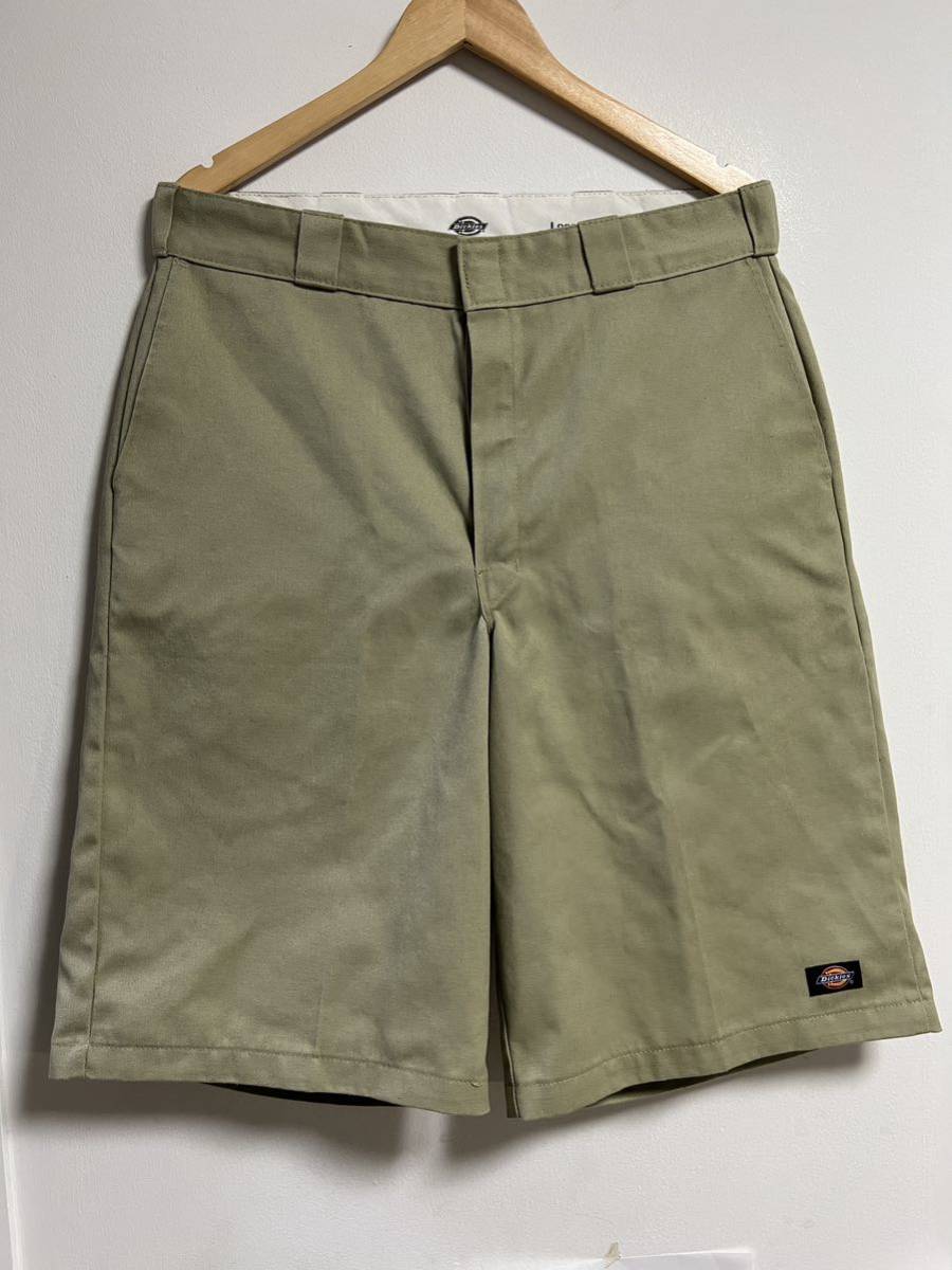 Dickies　ディッキーズ　ワークショートパンツ　42274　ルーズフィット　カーキ　36インチ_画像1