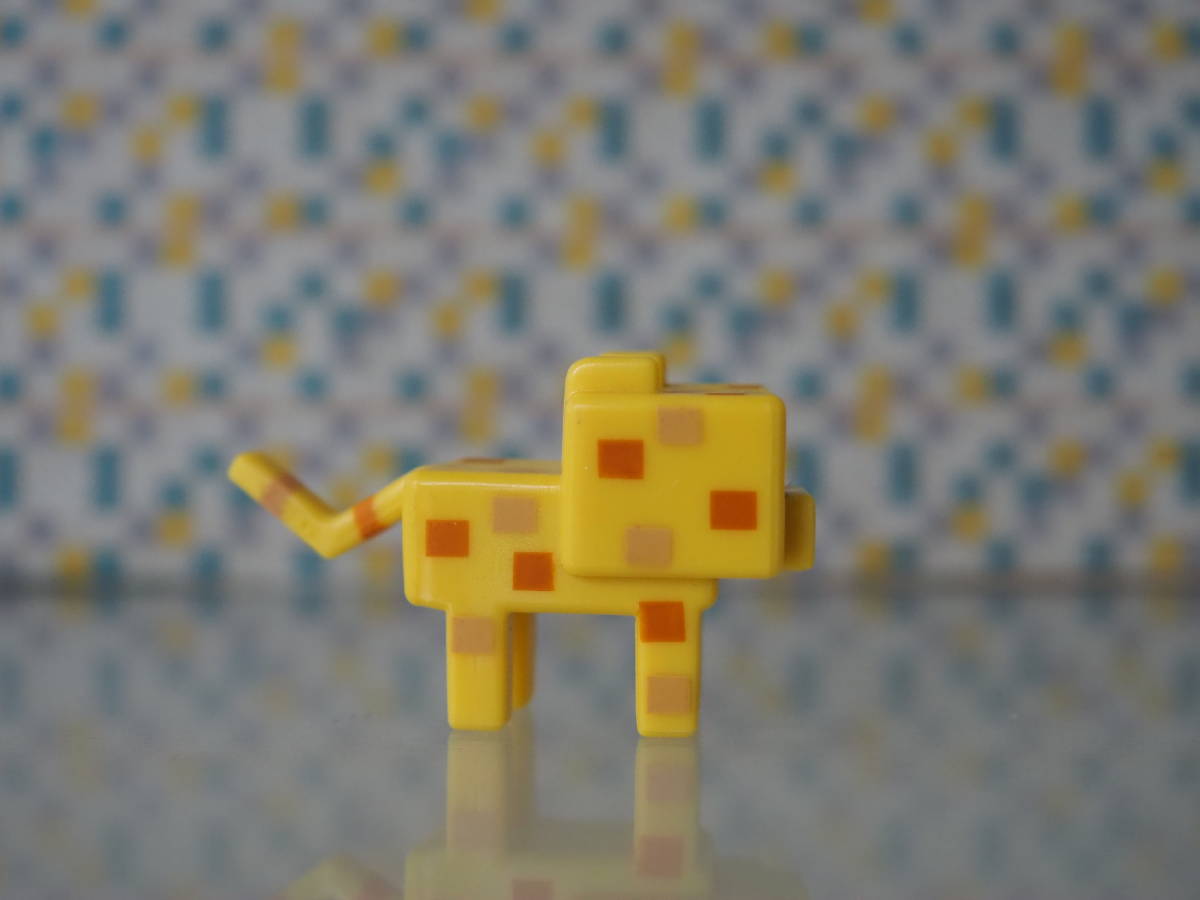 【Minecraft Mini-Figures Ocelot マインクラフト ミニフィギュア オセロット ヤマネコ】の画像6
