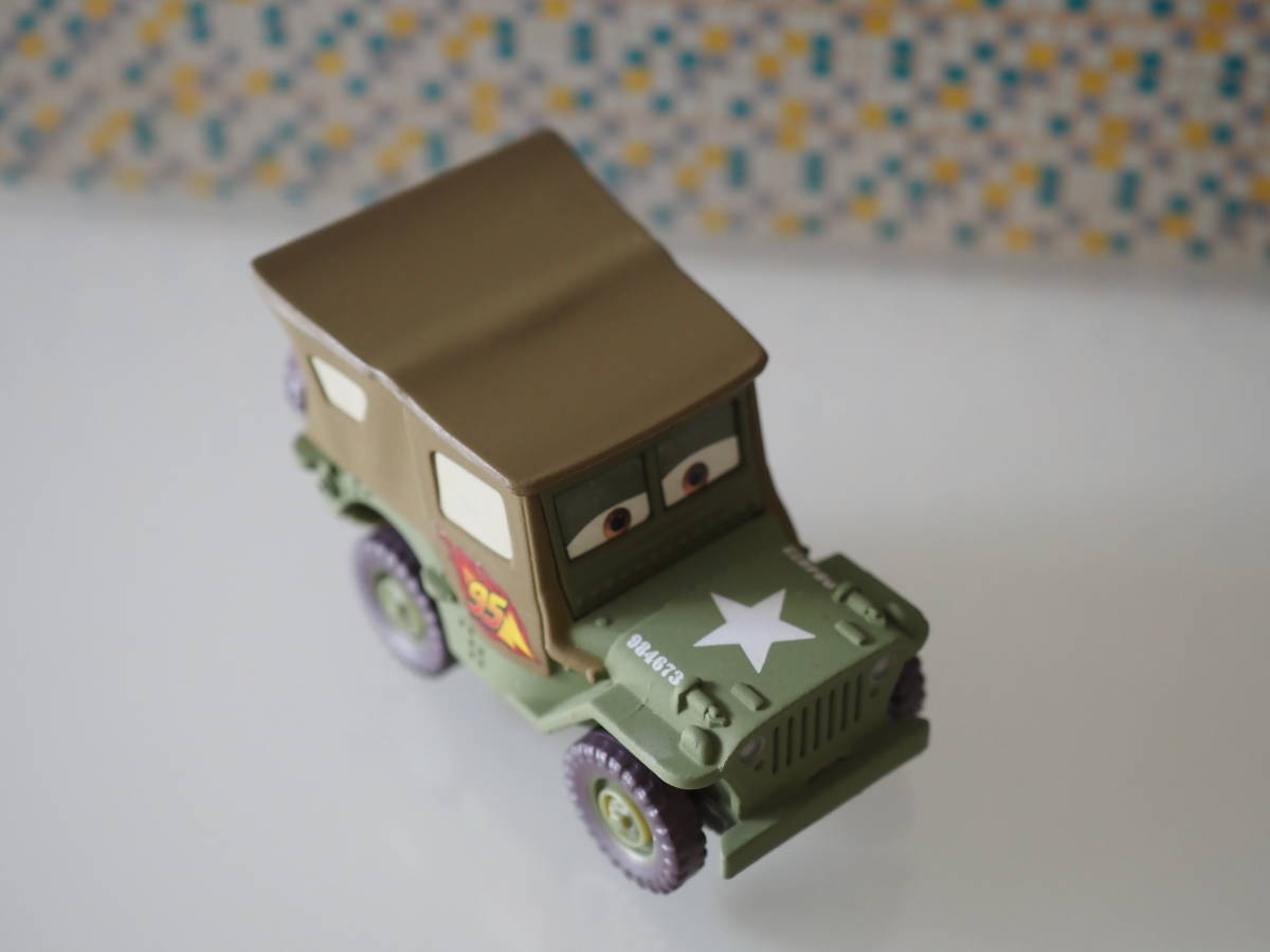 【Mattel】Cars カーズ マテル サージ　SARGE 95 Jeep ジープ _画像6