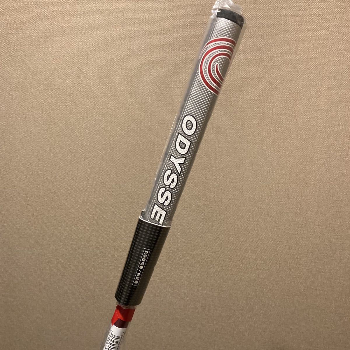 【ショートネック33インチ用】オデッセイ ストロークラボ レッド パター カーボンシャフト ストレート 赤 ODYSSEY STROKE LAB RED 新品 729_画像3