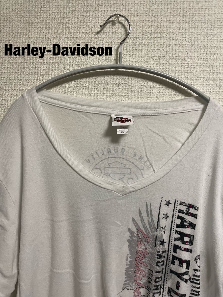 Harley-Davidson Tシャツ 白