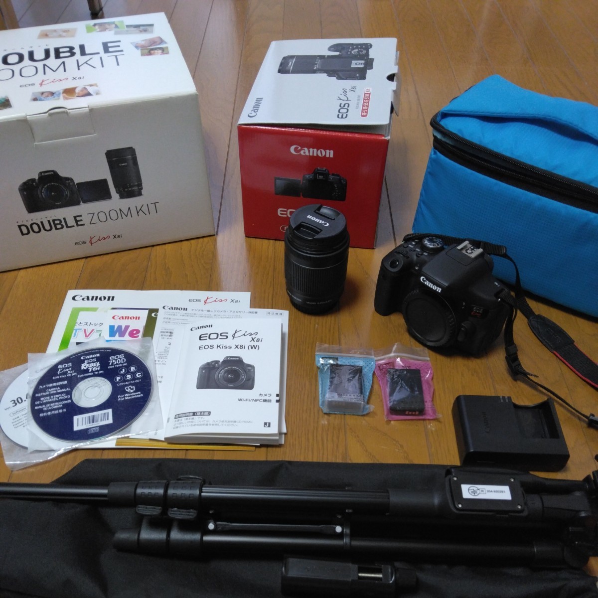 Canon EOS Kiss X8i レンズ&レンズポーチ付き-