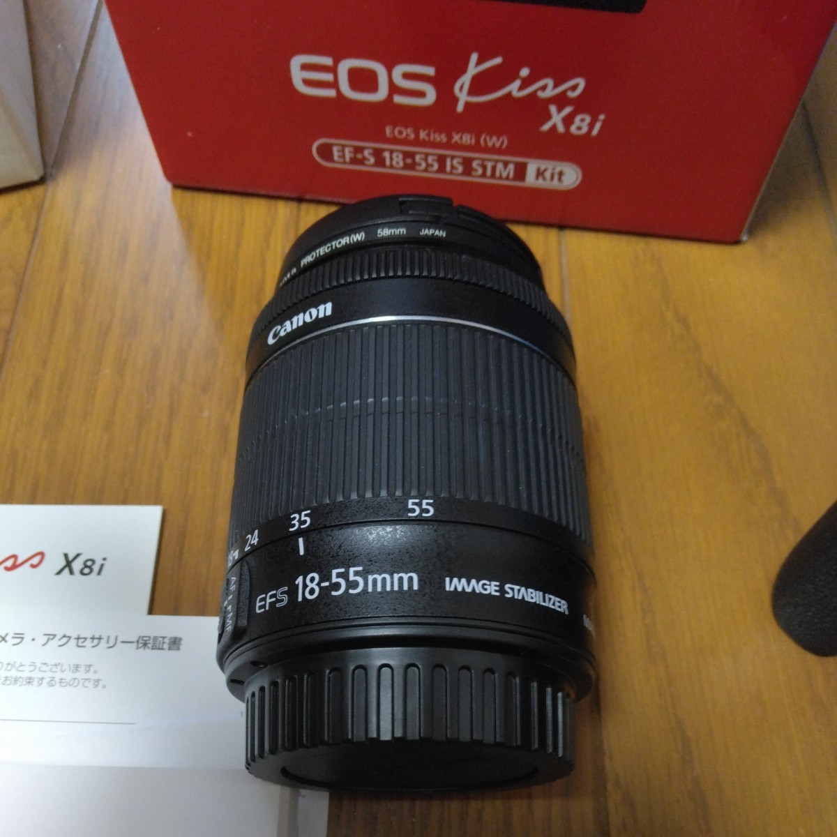 CANON EOS Kiss X8i EF-S 18-55mm IS STM EF デジタル一眼レフ カメラ