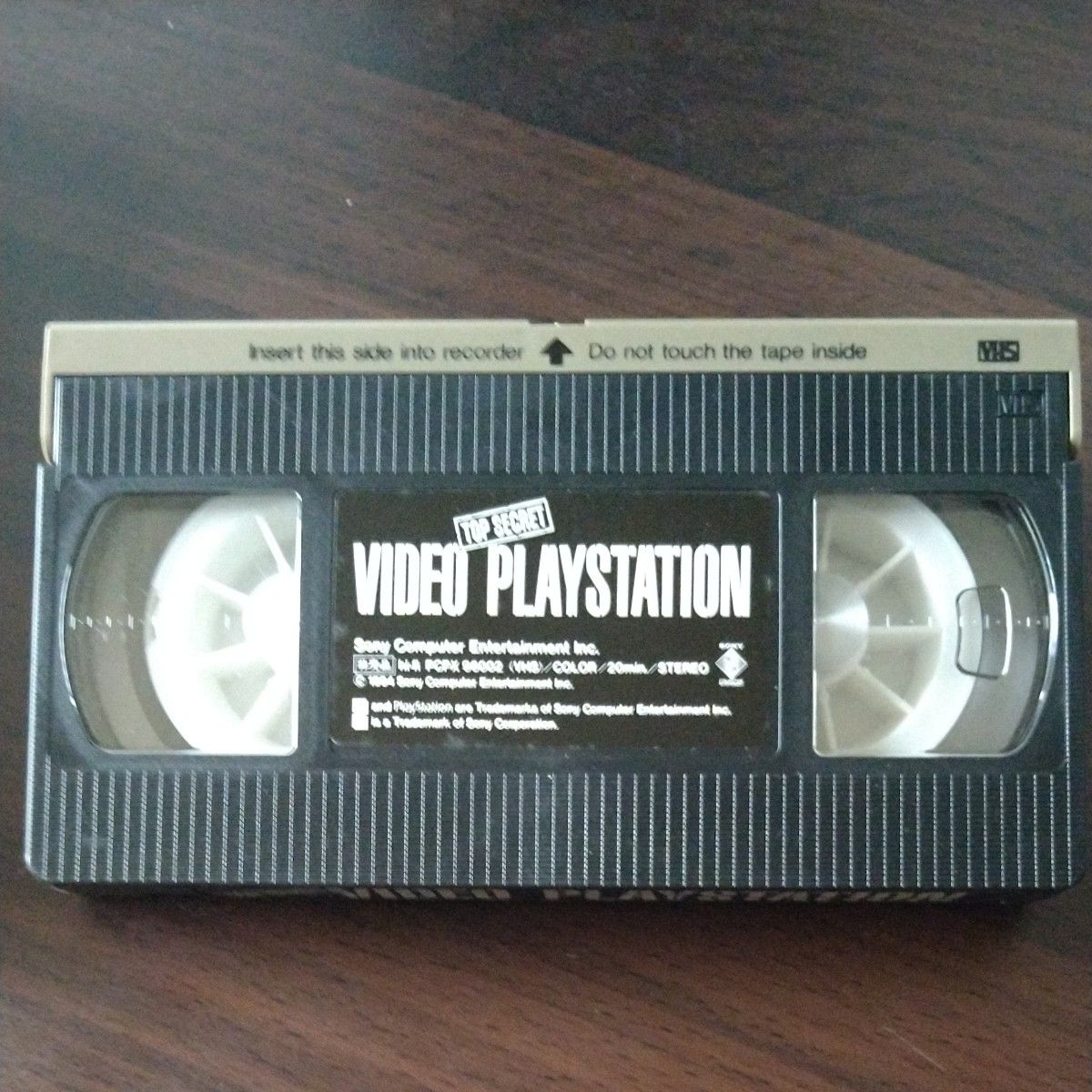 TOP  SECRET VIDEO PLAY STATION　販促用VHSテープ