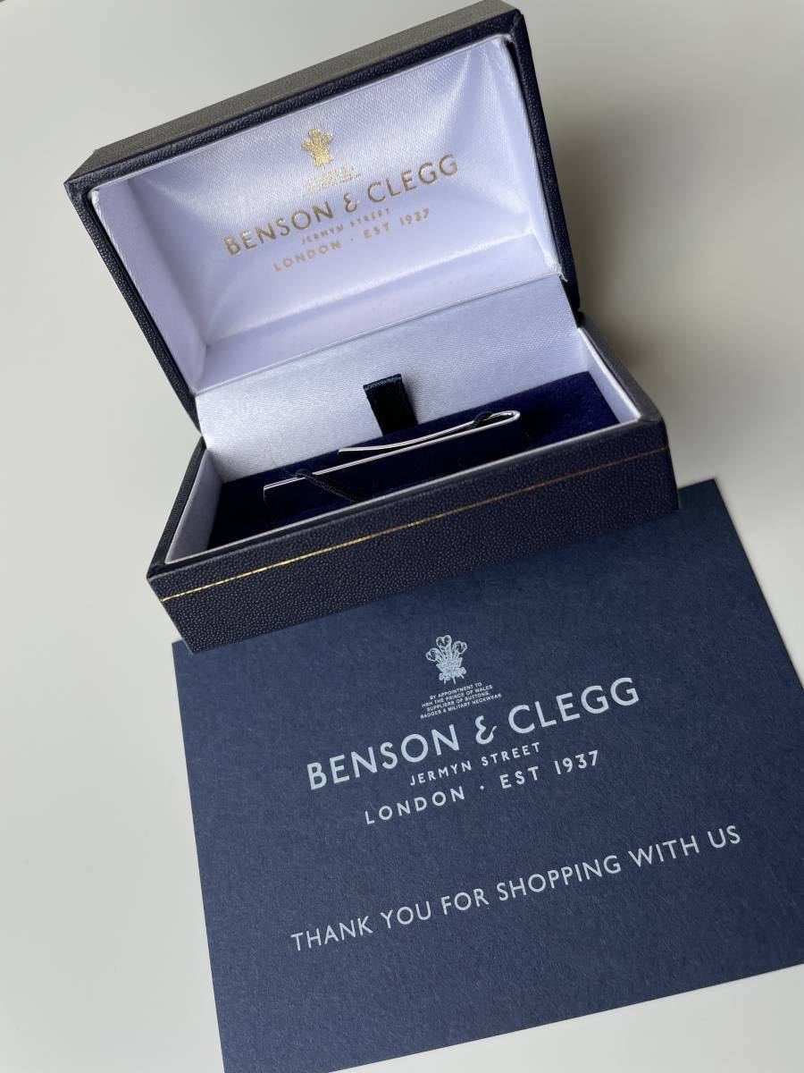 激レア 再入荷【BENSON & CLEGG THE 'JAMES' TIE SLIDE】007 激レア 再入荷【BENSON & CLEGG THE 'JAMES' TIE SLIDE】007