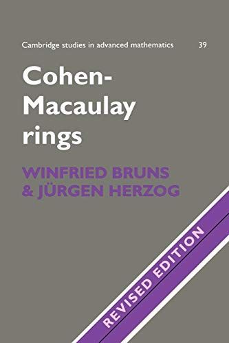 [A11085896]Cohen-Macaulay Rings 2ed (Cambridge Studies in Advance