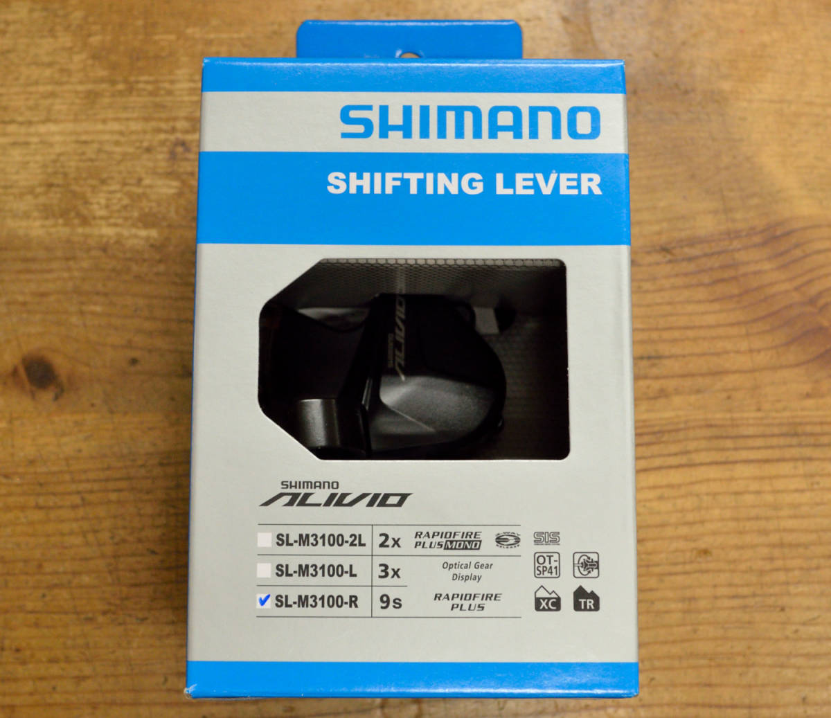 SHIMANO　SL-M3100　9速　ALIVIO/ACERA/ALTUS/シマノ/9SPEED/アリビオ/アセラ/アルタス/MTB/クロスバイク_画像1