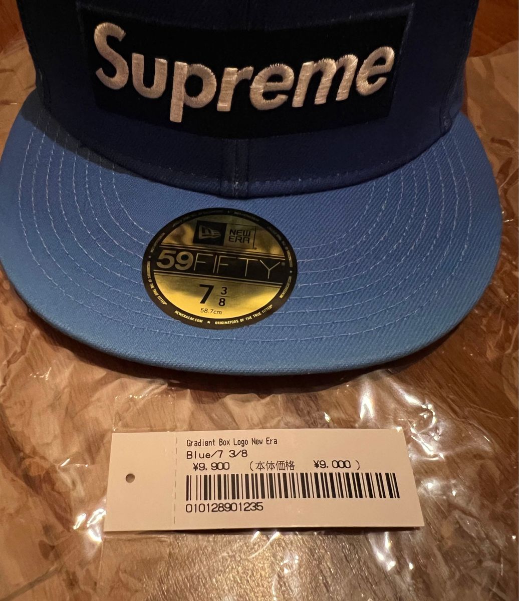 Supreme Gradient Box Logo New Era cap シュプリーム ニューエラ