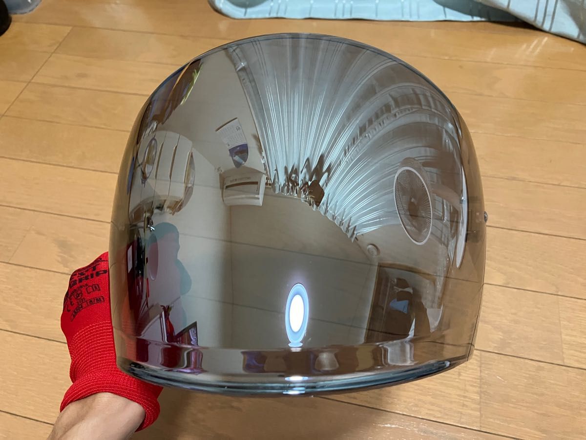 送料無料! SHOEI 純正 CJ-2 ソフトスモークシルバーミラーシールド SHOEI CJ-2 純正 ソフトスモークミラー シルバー シールド