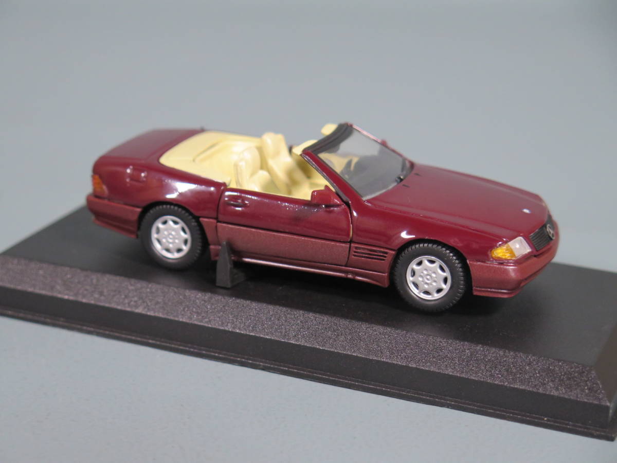 ミニカー② メルセデスベンツ MercedesBenz★320 SL CABRIO エンジ DatailCars 1/43スケール★USED_画像8