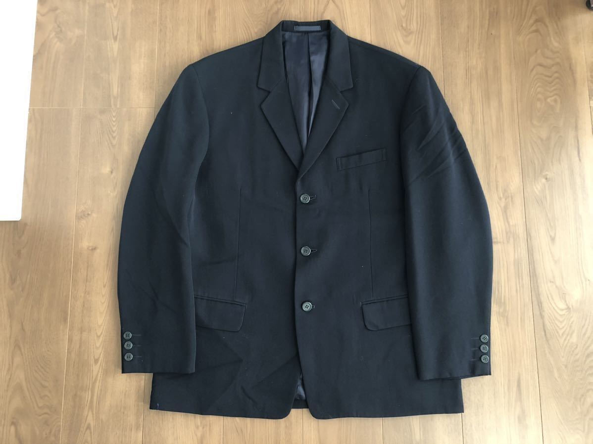 流行 紺 テーラードジャケット 3B ワイズフォーメン men for Y's 90s