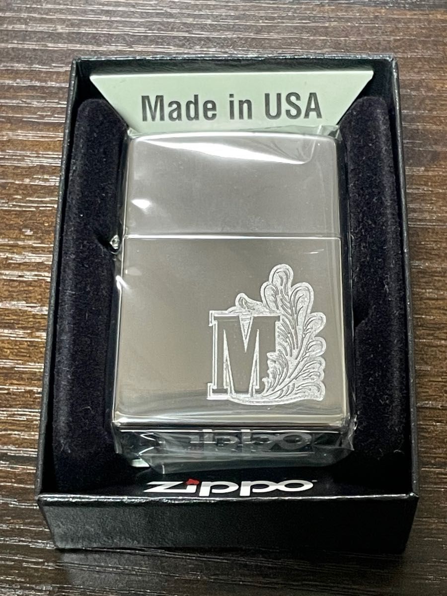 zippo Marlboro feather限定品 マルボロ 2008年製 silver 羽 前面ワンポイントデザイン