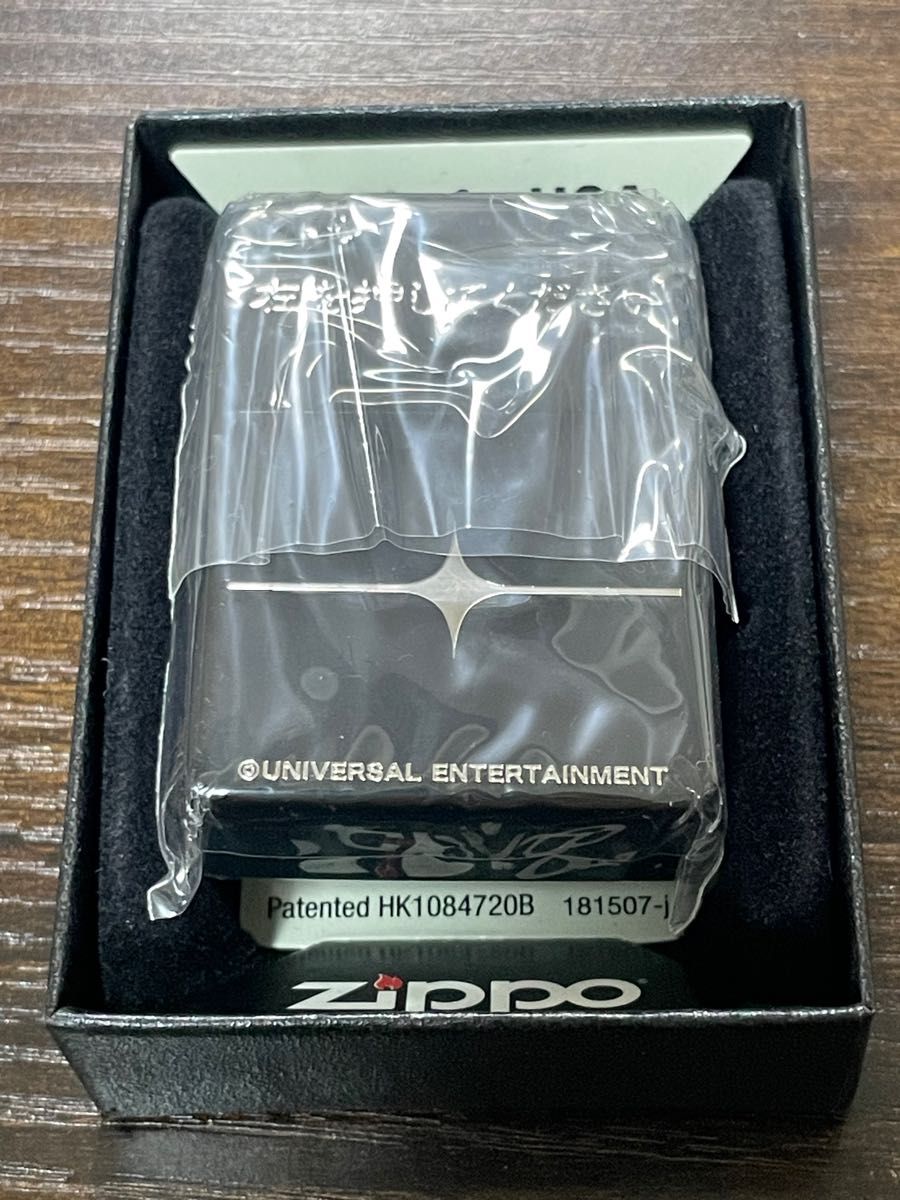 zippo MILLION GOD GOLD METALミリオンゴッド ゴールドメタル 2016年製立体メタル 両面デザイン