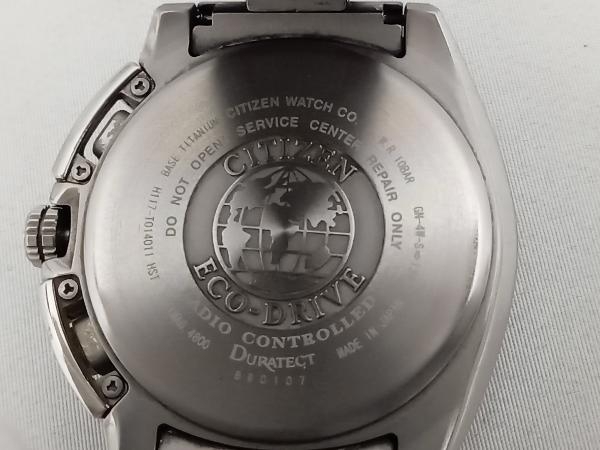 ジャンク 動作不良 CITIZEN シチズン／ATTESA GMT 時計 H117-T014011_画像4