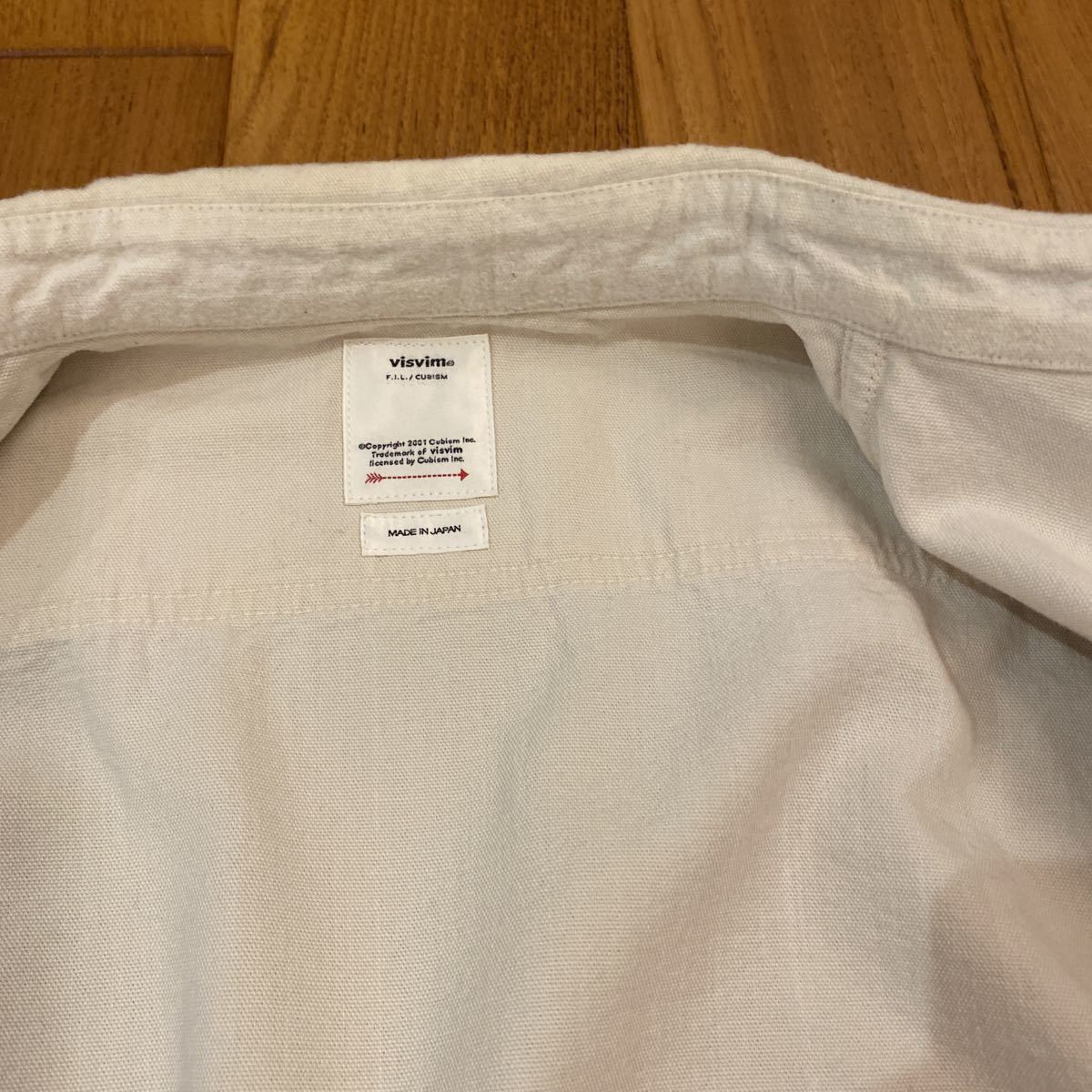 最安値挑戦! 長袖 ロングシャツ L/S SHIRT HANDYMAN VISVIM IVORY