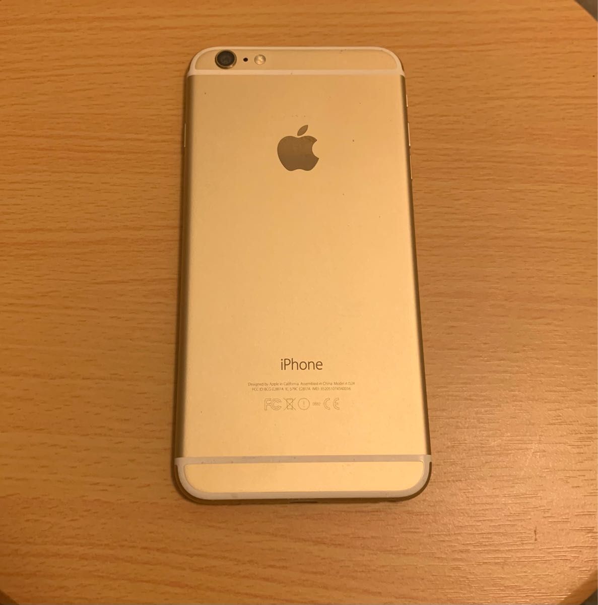 iPhone 6 Plus Gold GB バッテリー％良品