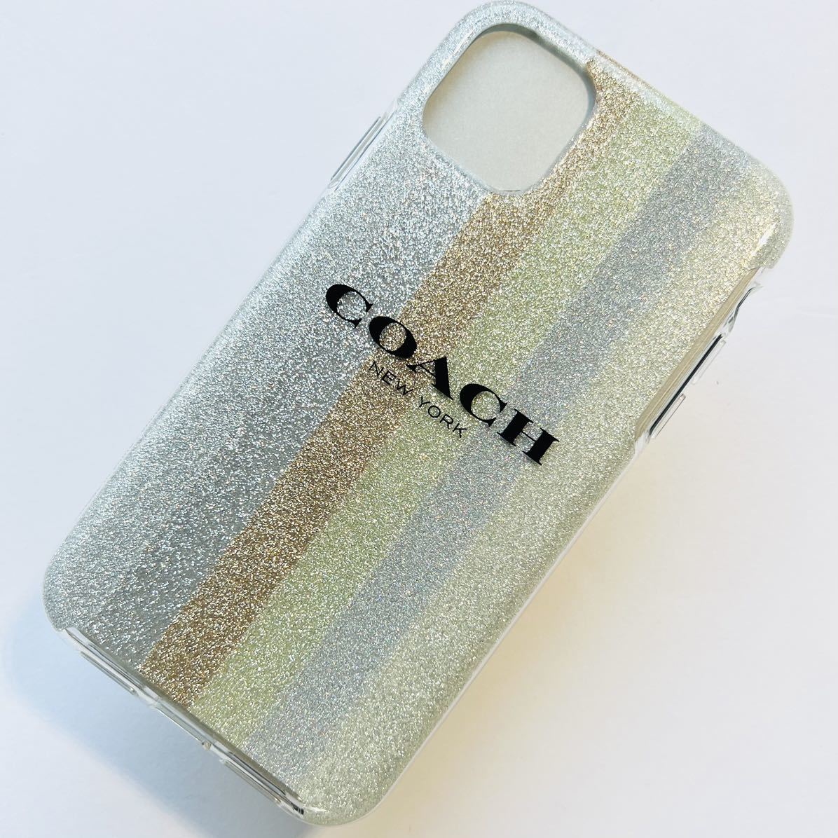 コーチ COACH iPhone 11 / XR ケース グリッターアメリカーナ_画像2