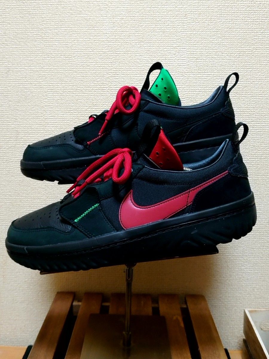 週末までの限定値下げ 【美品】NIKE Jordan 1 LOW REACT Fearless