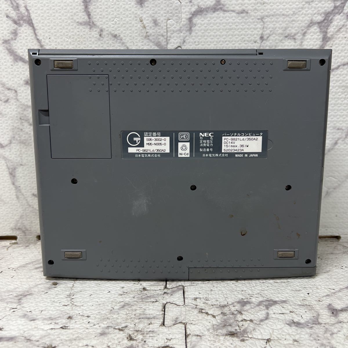 PCN98-487 супер-скидка PC98 ноутбук NEC PC-9821Ld/350A2 пуск подтверждено Junk 