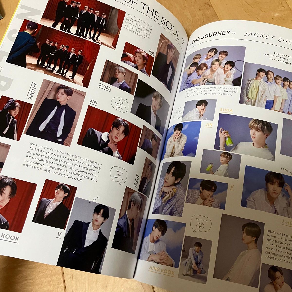 公式　JPFC ファンクラブ　マガジン　Vol.8 MOS7 BTS 防弾少年団　雑誌　特典　army