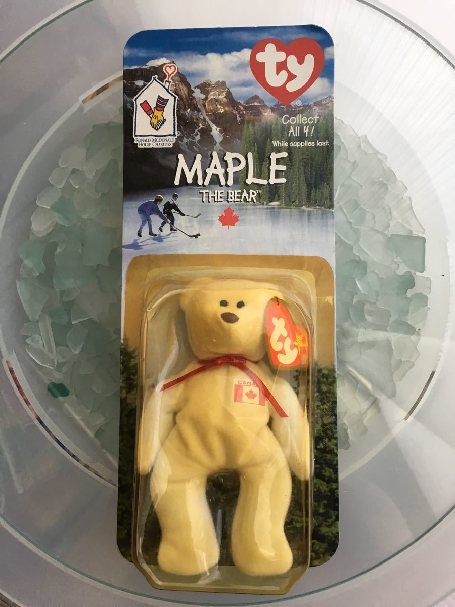 Ty ビーニーズ Teenie Beanie - Maple the Bear (Canada) アメリカ マクドナルド限定 International Collection by McDonald's_画像1