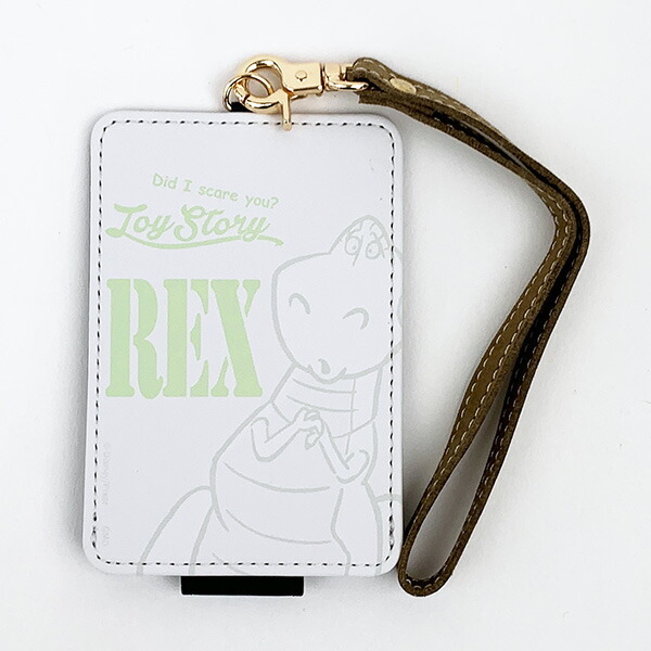  Disney Rex IC card-case piksa- ticket holder Toy Story Disney