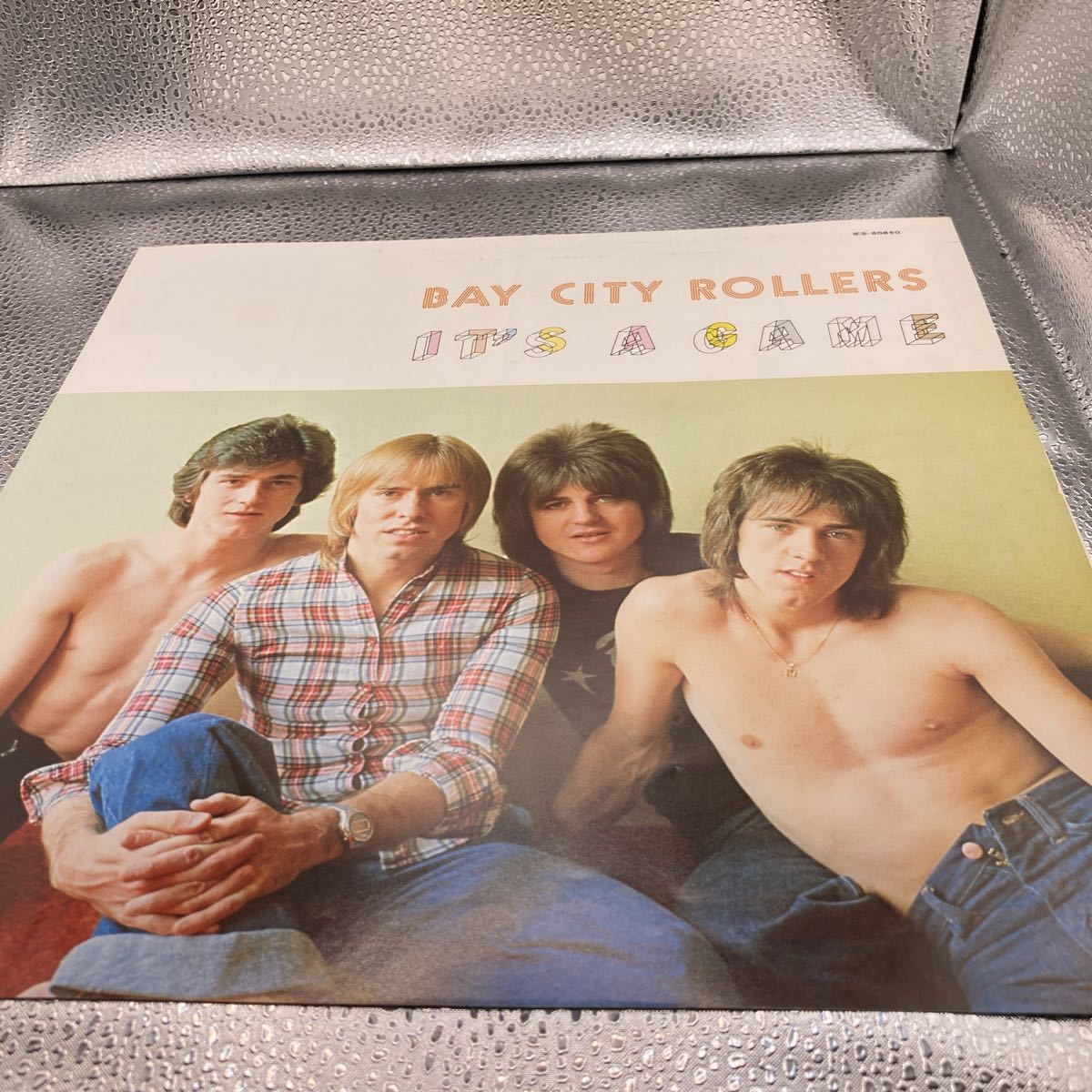 美盤 LP Bay City Rollers - It's A Game ベイ・シティ・ローラーズ - 恋のゲーム IES-80850 国内盤_画像6