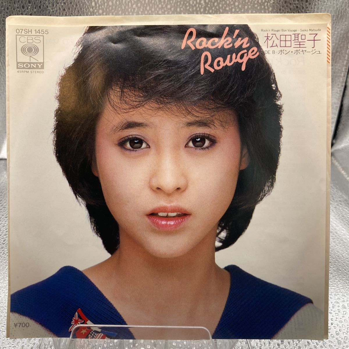 再生良好 美盤 EP 松田聖子：ROCK'N ROUGE ロックンルージュ/ボンボヤージュ 松任谷由実/松任谷正隆._画像1